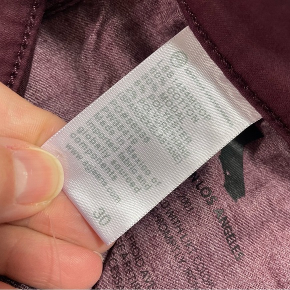 New AG Adriano Goldschmied Prima Sateen Pants Cigarette Leg - Picture 4 of 10